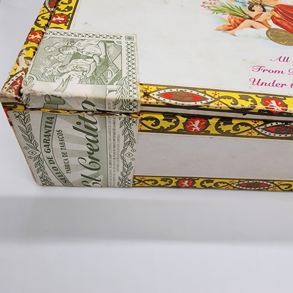 La‎ Gloria Cubana Wavell Calidad Suprema Vintage Cigar Box - Picture 5 of 16
